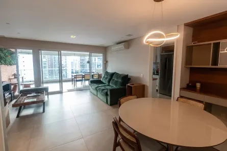 Apartamento com 2 Quartos para venda ou aluguel, 124m² no Brooklin Paulista, São Paulo