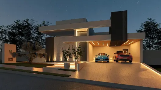 Casa de Condomínio com 3 Quartos à venda, 424m² no Parque Residencial Damha IV, Presidente Prudente