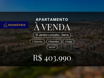 Apartamento com 2 Quartos à venda, 45m² no Jardim Limoeiro, Serra