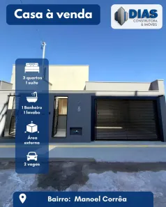 Casa com 3 Quartos à venda, 130m² no Manoel Corrêa, Conselheiro Lafaiete