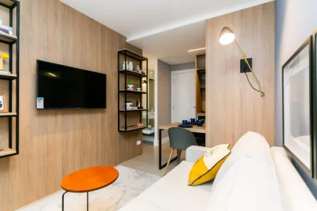Apartamento com 1 Quarto à venda, 34m² no Centro, Curitiba