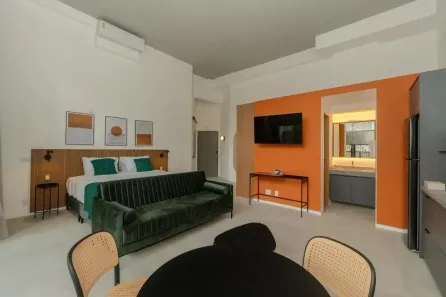 Apartamento com 1 Quarto para alugar, 49m² no República, São Paulo