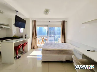 Apartamento com 1 Quarto para alugar, 40m² no Brooklin Paulista, São Paulo