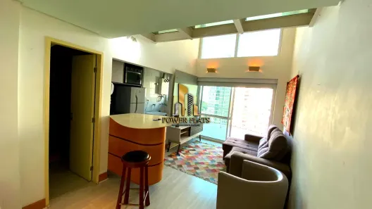 Flat com 1 Quarto para alugar, 52m² no Vila Nova Conceição, São Paulo