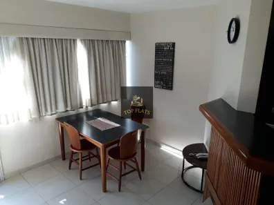 Flat com 1 Quarto para alugar, 50m² no Cidade Monções, São Paulo