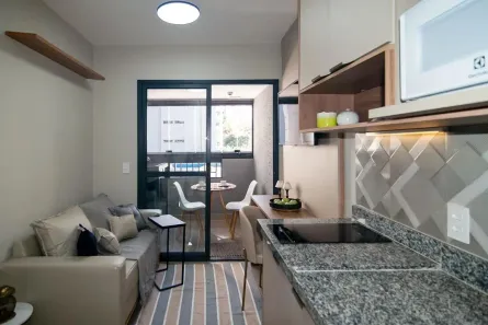 Apartamento com 1 Quarto para alugar, 26m² no Liberdade, São Paulo