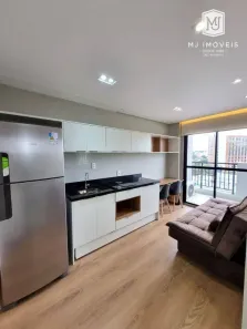 Apartamento com 1 Quarto para alugar, 27m² no Indianópolis, São Paulo