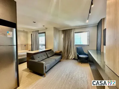 Apartamento com 1 Quarto para alugar, 35m² no Moema, São Paulo