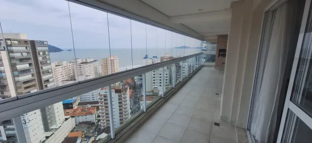 Apartamento com 3 Quartos para alugar, 179m² no Boqueirão, Santos