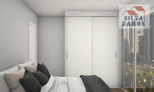 Apartamento com 1 Quarto para venda ou aluguel, 43m² no Jardim Paulista, São Paulo