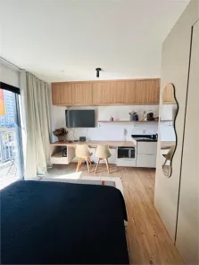 Apartamento com 1 Quarto para alugar, 30m² no Indianópolis, São Paulo