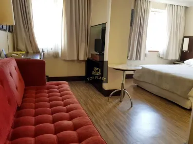Flat com 1 Quarto para alugar, 30m² no Cerqueira César, São Paulo