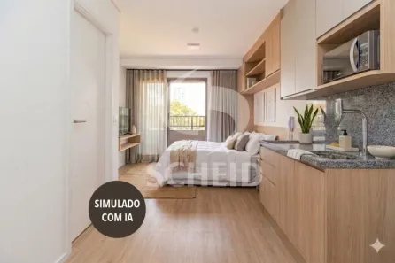Flat com 1 Quarto à venda, 22m² no Chácara Santo Antônio (Zona Sul), São Paulo