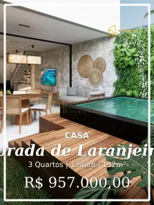 Casa com 3 Quartos à venda, 132m² no Morada de Laranjeiras, Serra