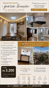 Apartamento com 2 Quartos para alugar, 64m² no Jardim América, São José dos Campos