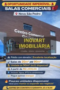 Sala Comercial para alugar, 90m² no Nova São Pedro, São Pedro da Aldeia