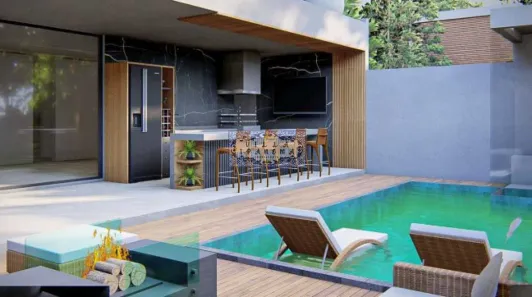Casa de Condomínio com 4 Quartos à venda, 560m² no Recreio dos Bandeirantes, Rio de Janeiro