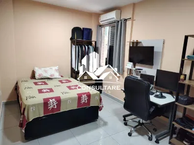 Kitnet com 1 Quarto à venda, 29m² no Gonzaga, Santos