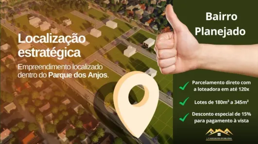 Lote/Terreno à venda, 180m² no Parque dos Anjos, Gravataí