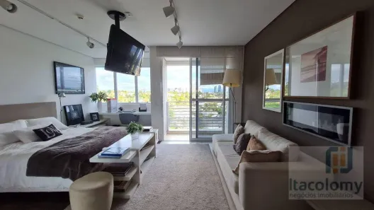 Apartamento com 1 Quarto para alugar, 59m² no Tamboré, Santana de Parnaíba