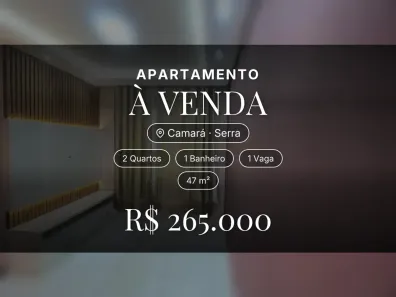 Apartamento com 2 Quartos à venda, 47m² no Camará, Serra