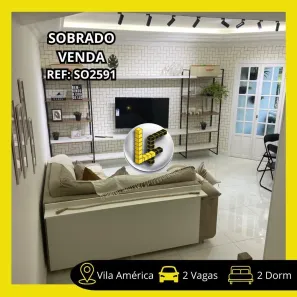 Sobrado com 2 Quartos à venda, 74m² no Silveira, Santo André