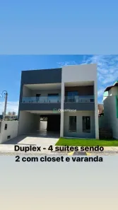 Casa de Condomínio com 4 Quartos à venda, 219m² no Nova Parnamirim, Parnamirim