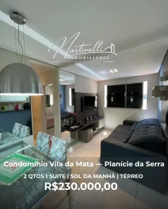 Apartamento com 2 Quartos à venda, 55m² no Planície da Serra, Serra