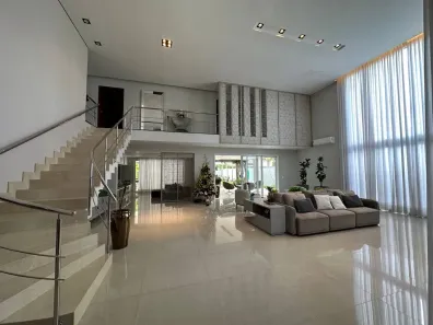 Casa de Condomínio com 4 Quartos para alugar, 569m² no Residencial Alphaville Flamboyant, Goiânia