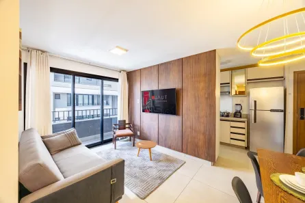 Apartamento com 2 Quartos para alugar, 46m² no Setor Bueno, Goiânia