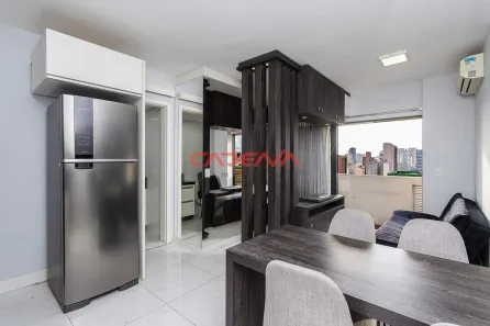 Apartamento com 1 Quarto para alugar, 34m² no Centro, Curitiba