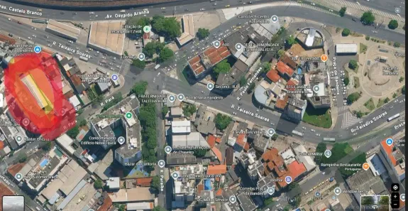 Lote/Terreno para alugar, 705m² no Praça da Bandeira, Rio de Janeiro