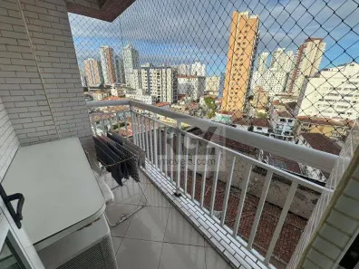 Apartamento com 1 Quarto para alugar, 48m² no Ponta da Praia, Santos