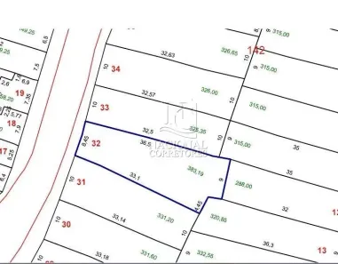 Lote/Terreno à venda, 383m² no Parque Oratório, Santo André