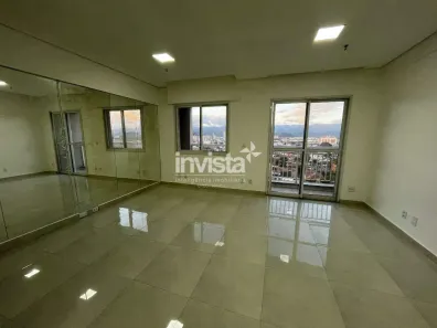 Sala Comercial para alugar, 42m² no Vila Mathias, Santos