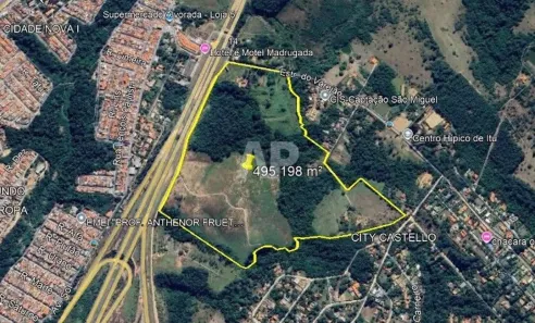 Lote/Terreno à venda, 495198m² no Chácara São João, Itu