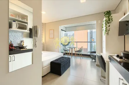 Flat com 1 Quarto à venda, 25m² no Vila Olímpia, São Paulo