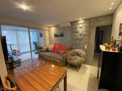 Apartamento com 2 Quartos à venda, 78m² no Gonzaga, Santos