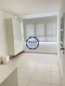Sala Comercial para alugar, 80m² no Macuco, Santos