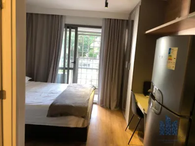 Apartamento com 1 Quarto para alugar, 24m² no Campo Belo, São Paulo