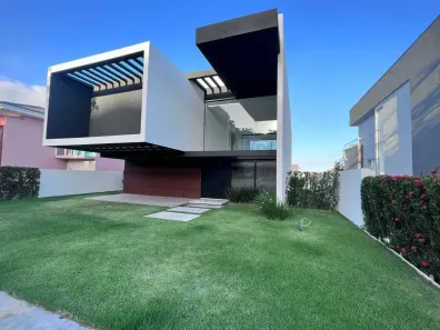 Casa de Condomínio com 4 Quartos à venda, 300m² no Alphaville (Abrantes), Camaçari