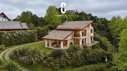 Casa de Condomínio com 6 Quartos à venda, 600m² no Loteamento Veu da Noiva, Campos do Jordão