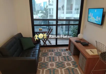 Flat com 1 Quarto para alugar, 41m² no Vila Nova Conceição, São Paulo
