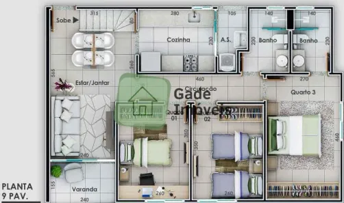 Cobertura com 3 Quartos à venda, 160m² no Nova Suíssa, Belo Horizonte
