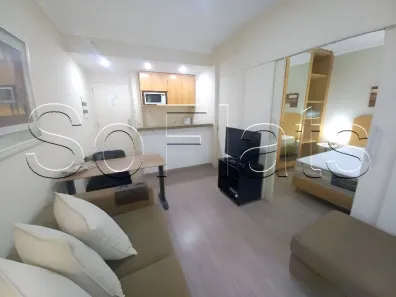 Flat com 1 Quarto para alugar, 33m² no Itaim Bibi, São Paulo
