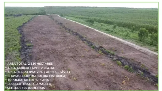 Fazenda/Sítio à venda, 2830000m² no Centro, São Bernardo