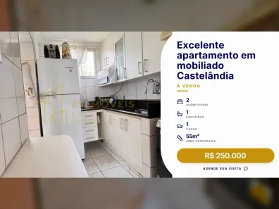 Apartamento com 2 Quartos à venda, 55m² no Conjunto Jacaraípe, Serra