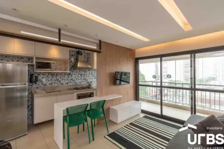 Apartamento com 1 Quarto para alugar, 56m² no Setor Marista, Goiânia