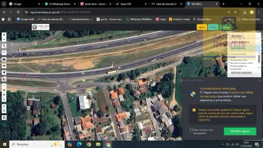 Lote/Terreno à venda, 350m² no Rondinha, Campo Largo