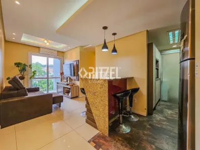 Apartamento com 2 Quartos para alugar, 53m² no Vila Nova, Novo Hamburgo